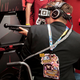 UploadVR founder Will Mason is seen in VR gear at a conference. Photo: AP